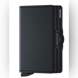 Secrid Twin Wallet - Black Perforated